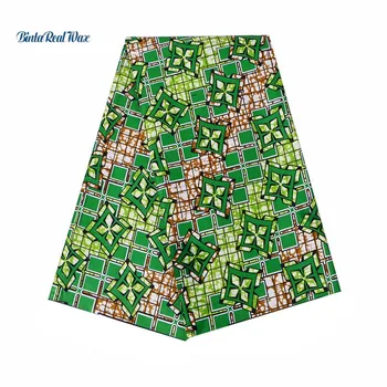 

Wax binta real Java Dashiki Ankara Fabric African Wax Print Cotton African Fabric For Women Dresses 24FS1202