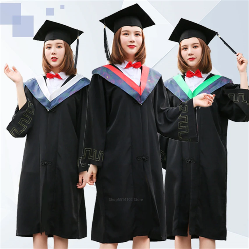 University Graduation Women Gown Student High School Uniforms Class ...