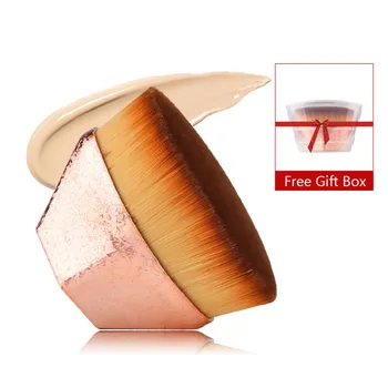 

New Foundation Makeup Brush Flat Top Does Not Eat Powder Blush Large Foundation Brush for Cream or Flawless-Powder Cosmetics
