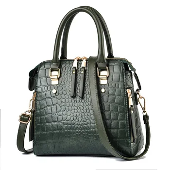 

New Fashion Exquisite Shopping Bag Retro Casual Women Totes Shoulder Bags Female Leather Solid Color Chain Handbag 4 colors