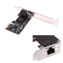 LAN для ПК ноутбука сетевой адаптер подключи и играй сервер компьютерные части PCI Express конвертер gigabit ethernet аксессуары