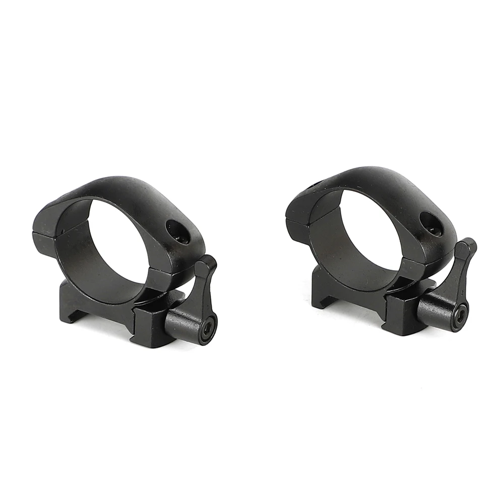 Anéis de Aço Médio para Caça Ohhunt Tático Tubo 21mm Picatinny Ferroviário Escopo Monte Baixo Alto Perfil Riflescope 2 Pçs 30mm 3 _MG_1200 ??