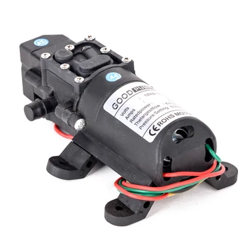 

1pc Screw Thread/ Straight Self Priming Pump DC12V 70W 130PSI 6L/Min Stable High Pressure Diaphragm Water Pumps