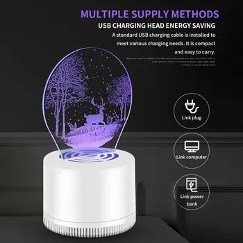 

5V Durable Electronic Mosquito Killer Mosquito Trap Zapper LED Light Bed Room Indoor Outdoor Pest Controll