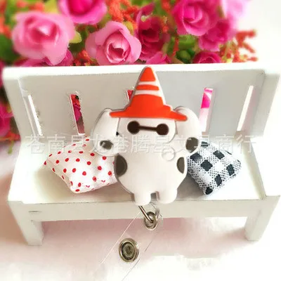 Enfermeria Credenciales Porta Cartoon легко потяните Porta Credencial Key card Pull chain Porta credenciales de tarjeta YLK001G - Цвет: 33