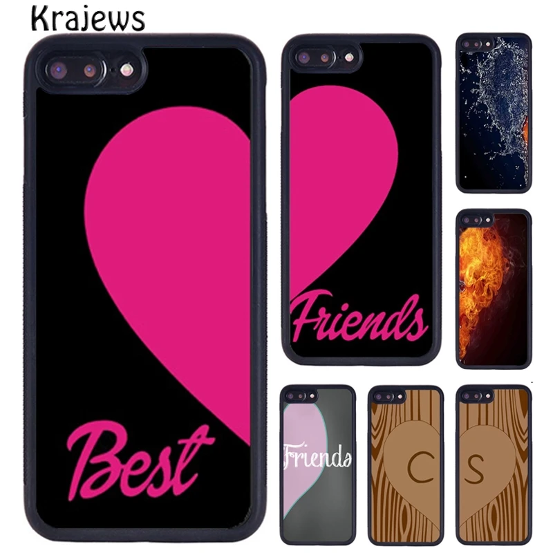 KrajewsBFFBestFriendsBestiesHeartPairMatchingPhoneCaseFor