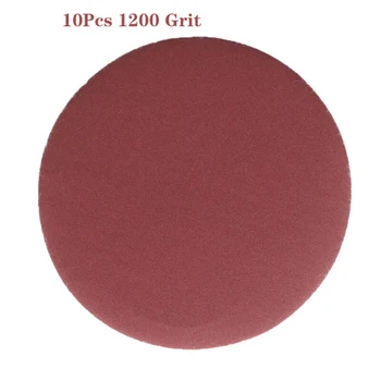 

10pcs Sandpaper 5inch/125mm 40-2000Grit Round Shape Sandpaper Polishing