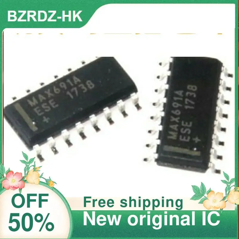 

Новая Оригинальная интегральная схема MAX691AESE SOP16, 3 шт.