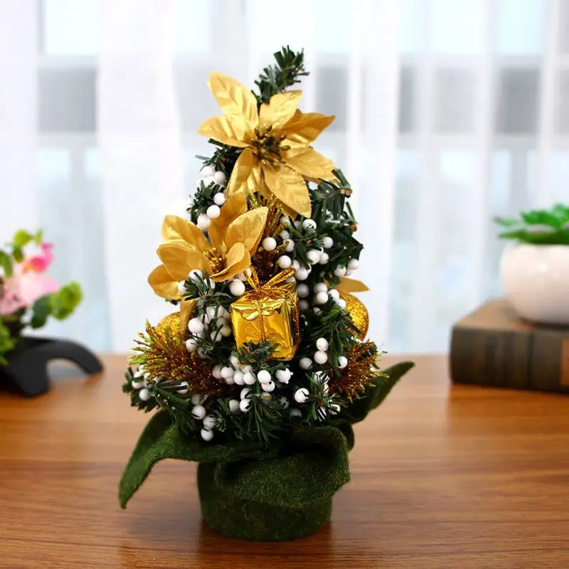 Small Christmas Tree Desktop Decoration Tree For Christmas Home Party Decoration