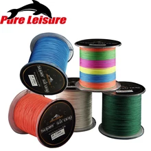 PureLeisure 1 шт. Gevlochten Vislijn 4 оплетка 150 м рыболовная леска плетеная 12 фунтов 22 фунтов 45 фунтов 115 фунтов 130 фунтов рыболовная проволока Fischen Angeln
