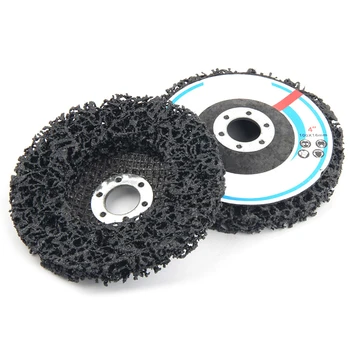 

100*16mm Poly Strip Disc Abrasive Wheel Metal Polishing Wheels Grinding Disc Rust Paint Remover Grinding Tools For Angle Grinder