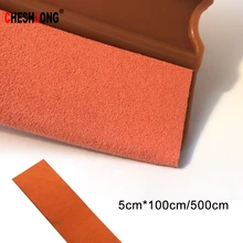 5cmx100/500 см мягкая замшевая войлочная ткань край Ракель оконный скребок тонировка инструмент виниловая пленка для обертывания автомобиля чистящие средства наклейки крышка