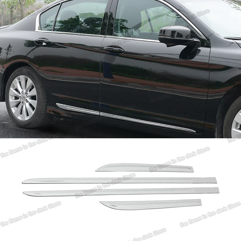 Lsrtw2017 автомобильные молдинги на кузов комплект для Honda Accord 2008 2009 2010 2011 2012 2013 2014 2015