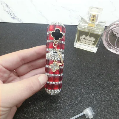 No 11 Духи Sub-bottled Алмазная инкрустированная ультратонкая бутылка-спрей стеклянная дорожная портативная увлажняющая косметический лосьон органайзер для хранения - Цвет: No 11