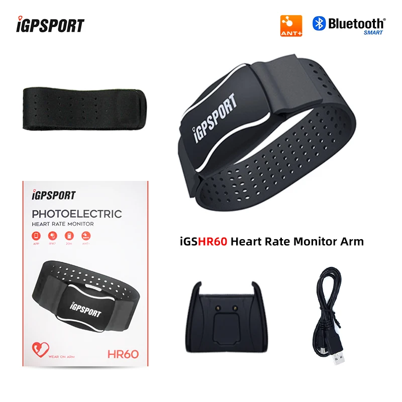 Exercise Bike COOSPO Heart Rate Monitors Armband Optical Heart