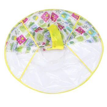 

Transparent Hair Cutting Cape Creative Haircut Apron Hair Salon Cloak Kids Hair Styling Accessory (Chicken, 60cm)