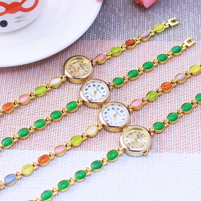 2025 Famous Brand Chaoyada Lady Women Jewelry Hand Catenary Wristwatch Mother Gifts Quartz Rhinestone Fashion Luxury Watches 5