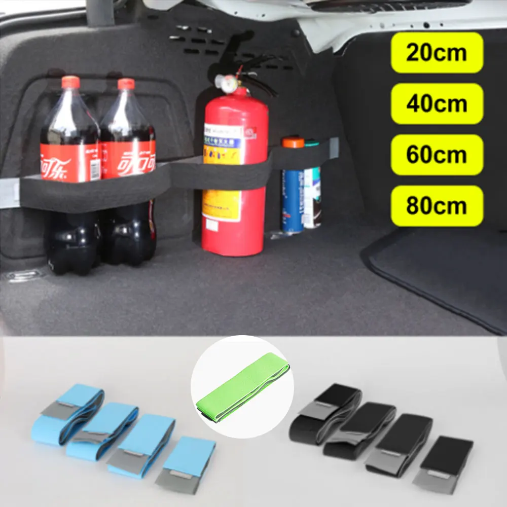 Car trunk storage device car Velcro sundries fixed bind Velcro binding