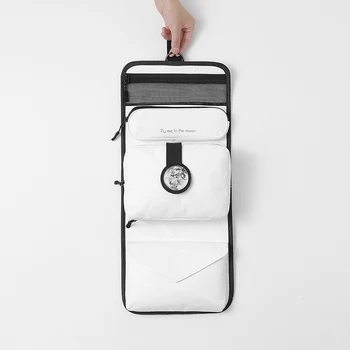 

DuPont Paper Multifunction Travel Organizer Bag Women Cosmetic Toiletrie Baggage Packing Package Digital Product Clothes Storage