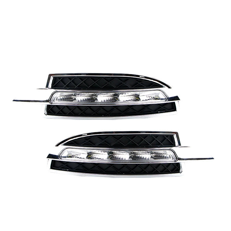 2 шт. дневные ходовые огни для Skoda Octavia A5 2010 2011 2012 2013 12 В светодиодный светильник DRL