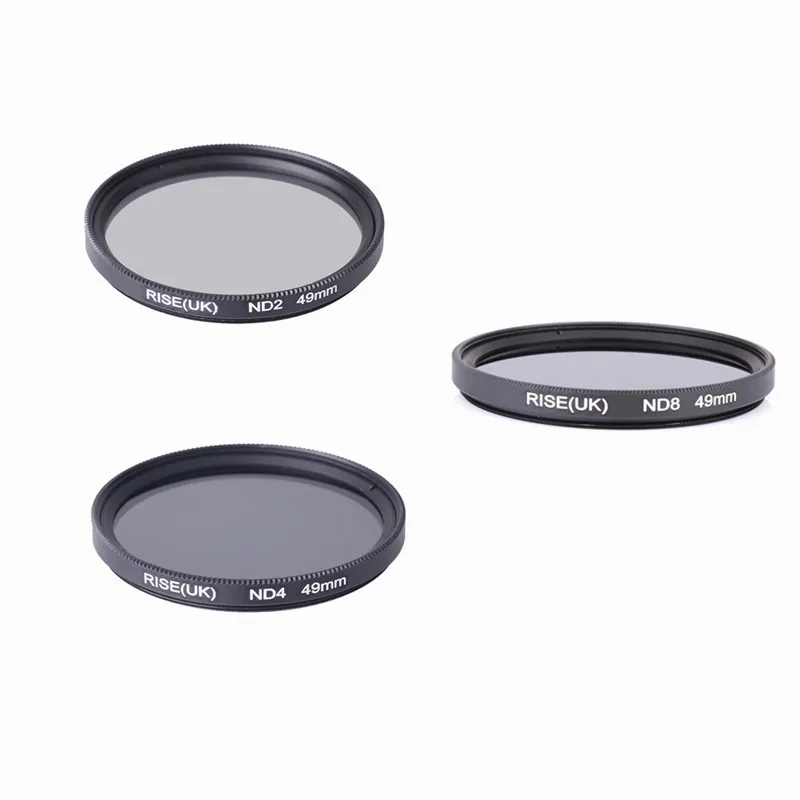 

ND Filter Neutral Density ND2 ND4 ND8 Filtors 49MM 52MM 55MM 58MM 62MM 67MM 72MM 77MM Photography for Canon Nikon Sony Camera