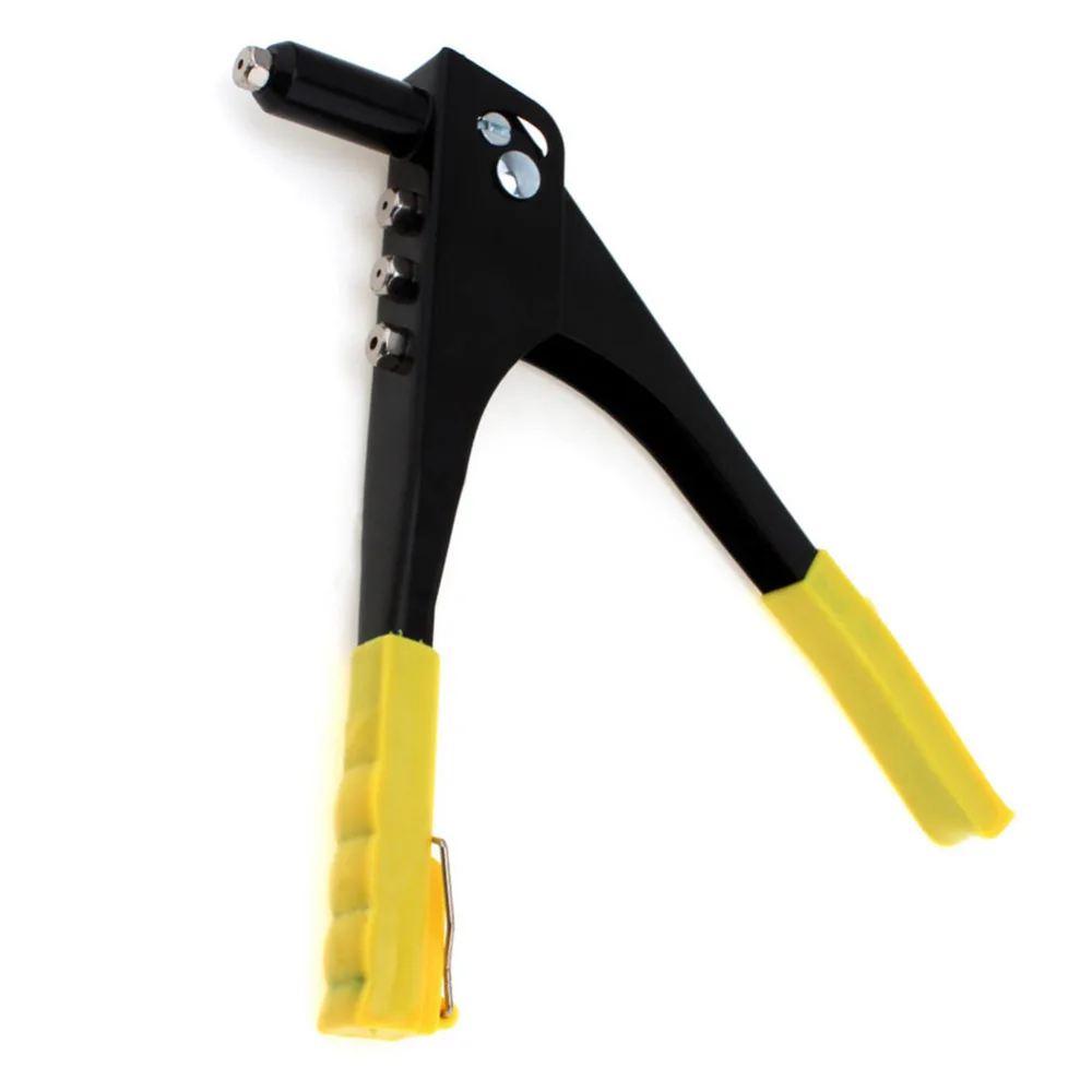 Steel Hand Riveter Manual Lightweight Rivet Gun Kit Blind Rivet Hand Tool Repair Heavy Duty Professional Tool with Small Wrench