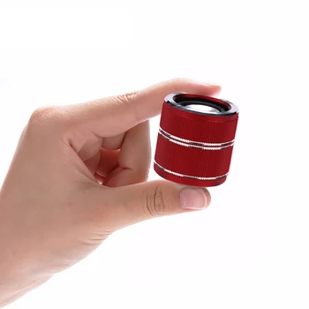 

Metal Portable Bluetooth Speaker, Wireless Mini Speaker, 360 HD Surround Sound & Stereo Bass, Support Android IOS, Music APPs