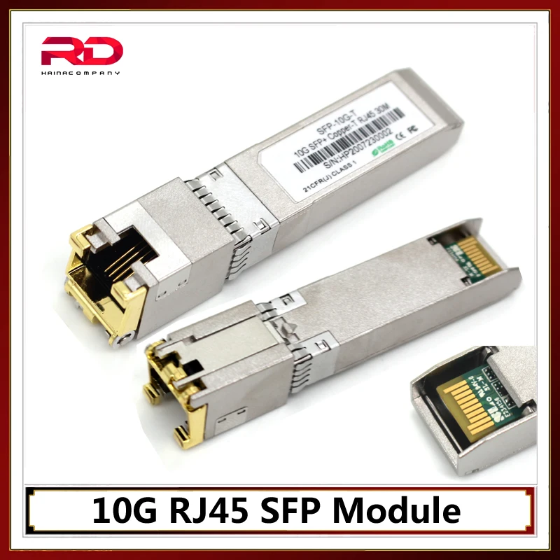 10G SFP RJ45 Module Copper Media Converter Optical