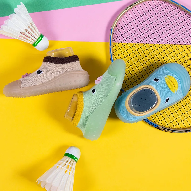 

Ding dang xiao zhu 2019 New Style Babies' Toddler Shoes Anti-slip Soft-Sole Spring Summer Baby Floor Shoes Children Ankle Sock