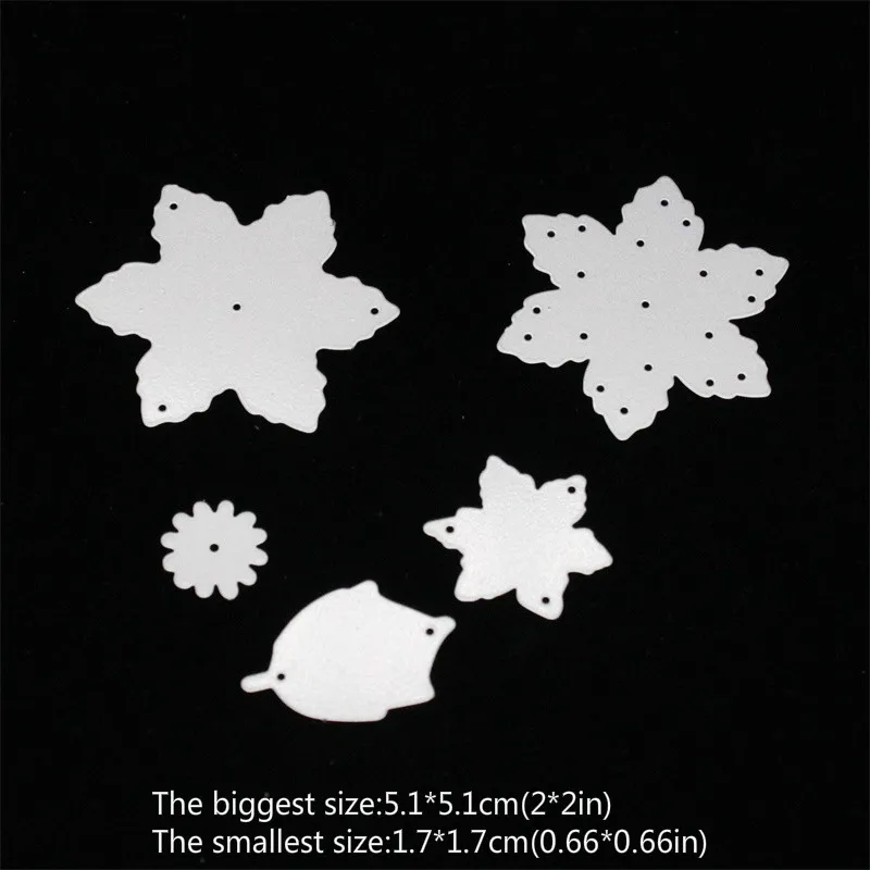 KSCRAFT Flowers Metal Cutting Dies Stencils for DIY Scrapbooking Decorative Embossing DIY Paper Cards