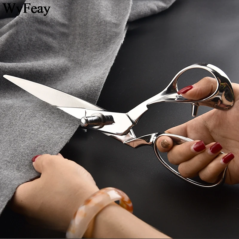 Fabric Scissors Professional (9-inch), Premium Scissors for Fabric Cutting  with Bonus Measuring Tape - Made of High Density Carbon Steel Shears,  Sewing Scissors for Fabric, Leather, Thin Metal, etc. 9 inch