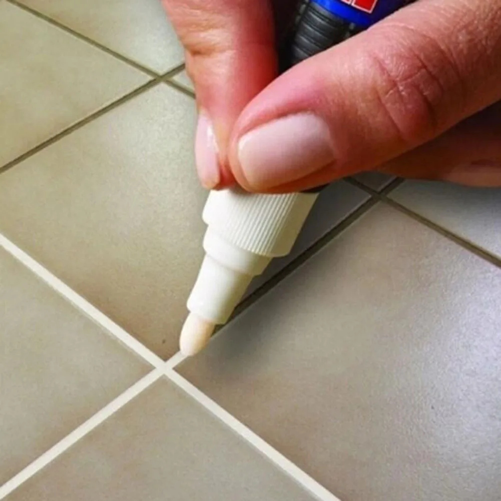 

1pc Tile Gap Repair Pen Special Beauty Seam Tile Floor Tile Repair Ceramic Tile Crevice Shading Pen Household Tools