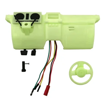 

for 1/10 Traxxas TRX4 TRX-4 Defender SCX10 90046 Wrangler RC Car DIY Simulation Car Interior Kit Center Console Part