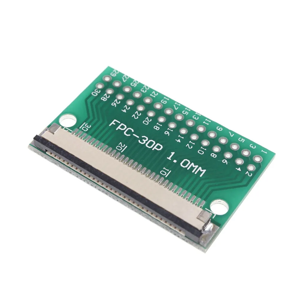100 шт. FPC FFC 4 8 10 12 20 24 30 40 50 60 Pin адаптер 1 0 мм до 2 54 x Шаг сквозное отверстие DIP PCB