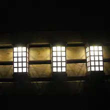 2 шт. Водонепроницаемый светодиодный светильник на солнечной энергии, умный, для крыльца, прочный, для улицы, для сада, двора, лестницы, декоративные лампы