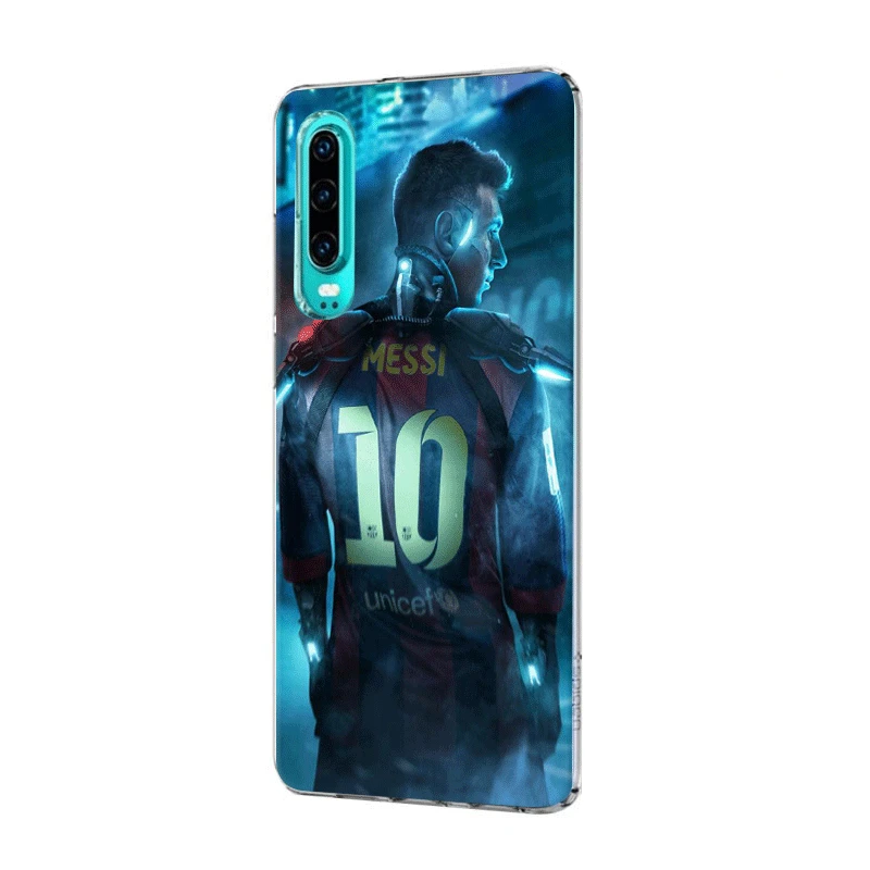 H5 Мобильный чехол для телефона для huawei Honor вид 20 8 8X 8C 8 9 9X Pro Note 10 играть 6A 7A 7C 7X крышка Футбол Лионель Leo 10 - Цвет: H5