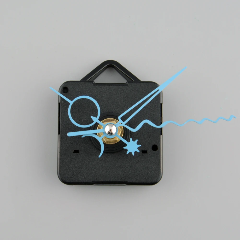 Часы кварцевый механизм синий ручной DIY запасная часть ремонтный комплект