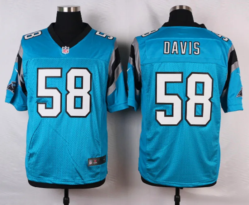 Фиолетовый Stitiched, carolina s, Cam Newton, Luke Kuechly, Greg Olsen, Kelvin Benjamin, Thomas Davis Kawann шорт Ryan Kalil Jersey - Цвет: Фиолетовый