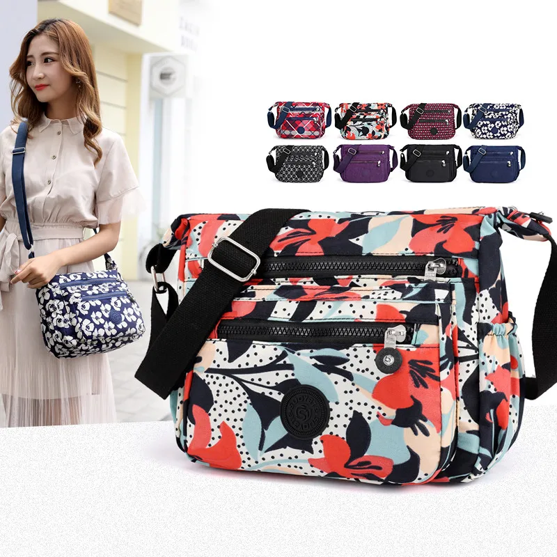 Новые дизайнерские сумки женские модные водонепроницаемые нейлоновые Наплечные сумки ретро-чехол Bolso mujer marcas Sac основной femme