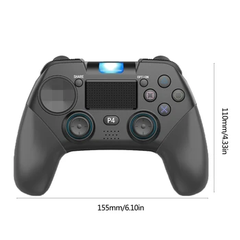

2020 New Wireless Bluetooth4.0 Gamepad Vibration Touch Screen Controller for PS4/PC/STEAM