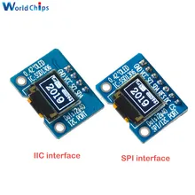 Diymore-módulo LCD de pantalla OLED de 0,42 pulgadas, módulo OLED de 72x40, interfaz IIC/SPI, módulo de pantalla LCD blanca, 16 Pines, SSD1306