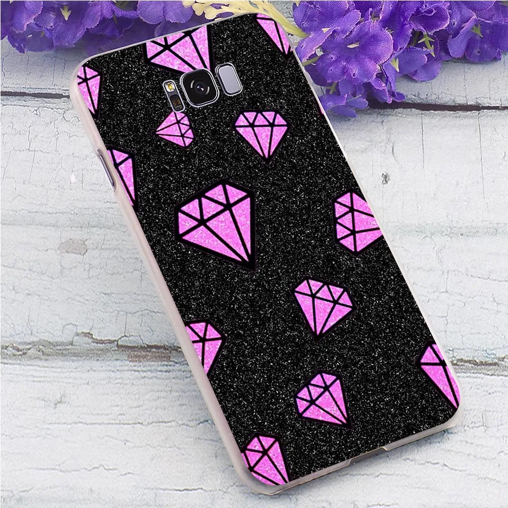 Жесткий чехол с черно золотыми стразами для телефона Galaxy A5 Case A3/A5 A6 A8 Plus/A7 A9 2018 A10 A20