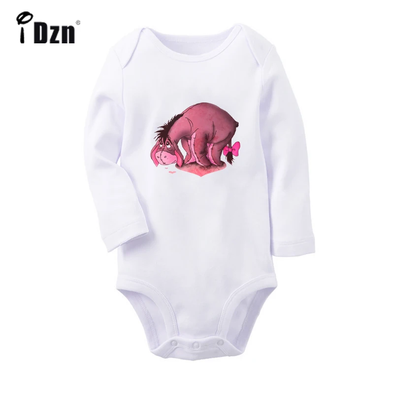 ifBabyW4029C Милый чудо-женщина, Диана, принц, Рождественский олень, боди для новорожденных, комбинезон с длинными рукавами для малышей, комбинезон, подарок - Цвет: ifBabyW4029C