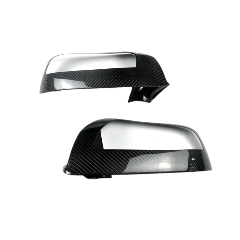 for Mercedes Benz W204 C Class C63 C230 C300 2006-2009 Carbon Fiber Side Rear View Mirror Cover Trim Car Accessories