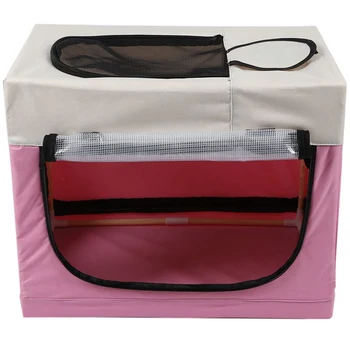 

Pet Hair Drying Box, Portable Pet Hair Drying Box Folding Cage Travel Bag for Cats Dogs Coffee