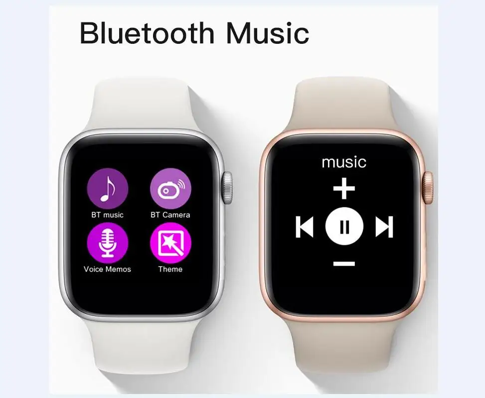 Умные часы iwo 8 Series 4 часы 44 мм Push Message Bluetooth подключение для телефона Android для IOS iPhone 6 7 8 X Smartwatch