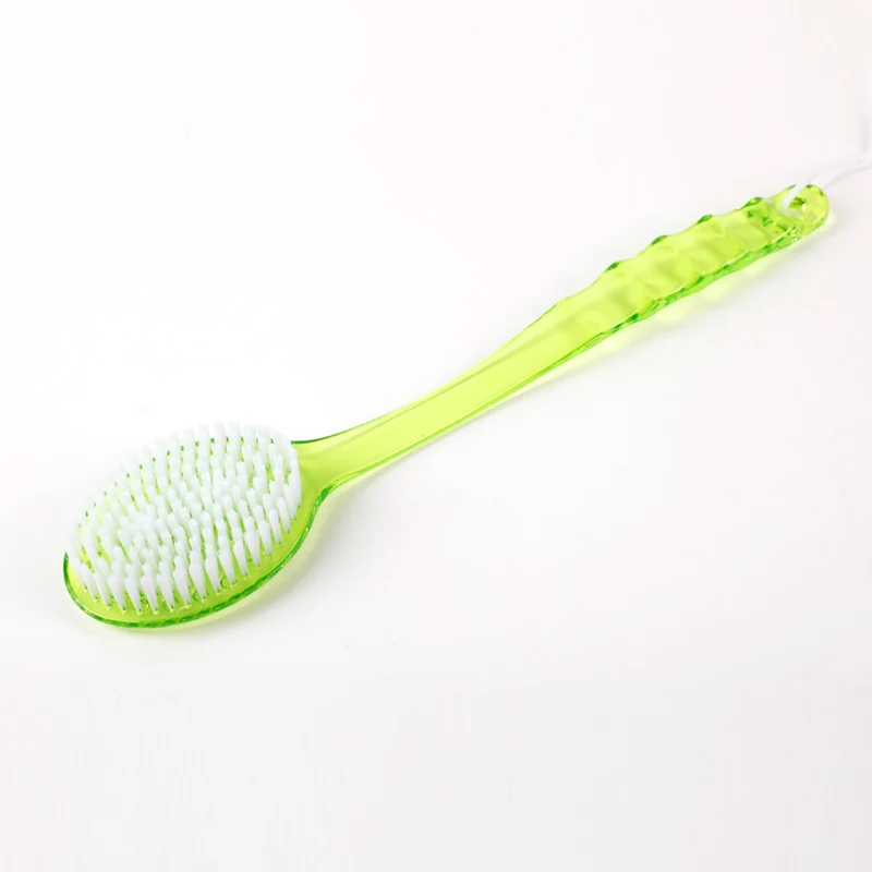 Зеленый Skin Care Massage Shower Brush Body Brushes for Back Exfoliation Brush Bathroom Accessories bath sponge bath sponge - Цвет: Зеленый