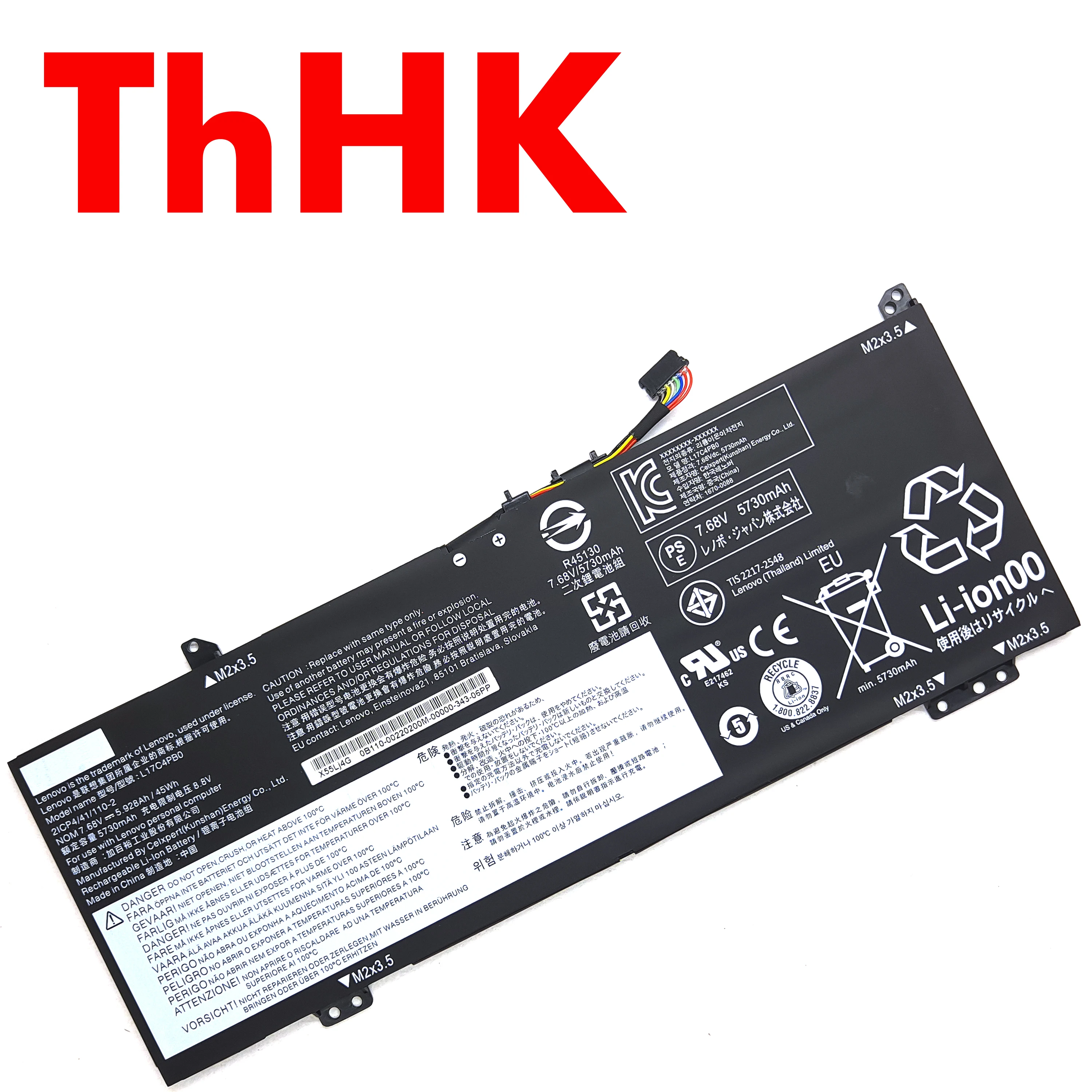 Genuine Original L17C4PB0 L17M4PB0 Laptop Battery For Lenovo