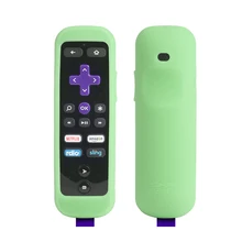 Водонепроницаемый силиконовый с дистанционным управлением, защитный чехол противоударный чехол для пульта дистанционного управления для ROKU U3