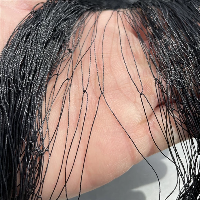 Kiváló Minőségű Fekete Nylon Kerti Kerítés 50X50 Mm -Es Méret 15X15M 15X7M Madárháló Madárhálók Védelme A Hálónak - Image 4